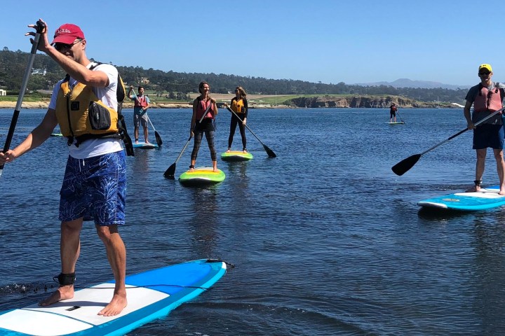 Pebble Beach Paddle Board Lesson